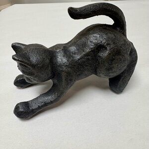 Kitten Cast Iron Doorstop Decor Bookend
